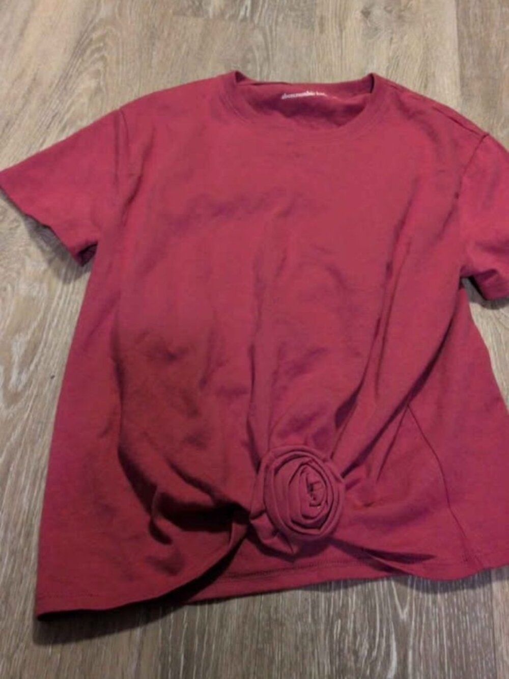 Abercrombie Kids Rosette Knot T-Shirt 9/10 girl